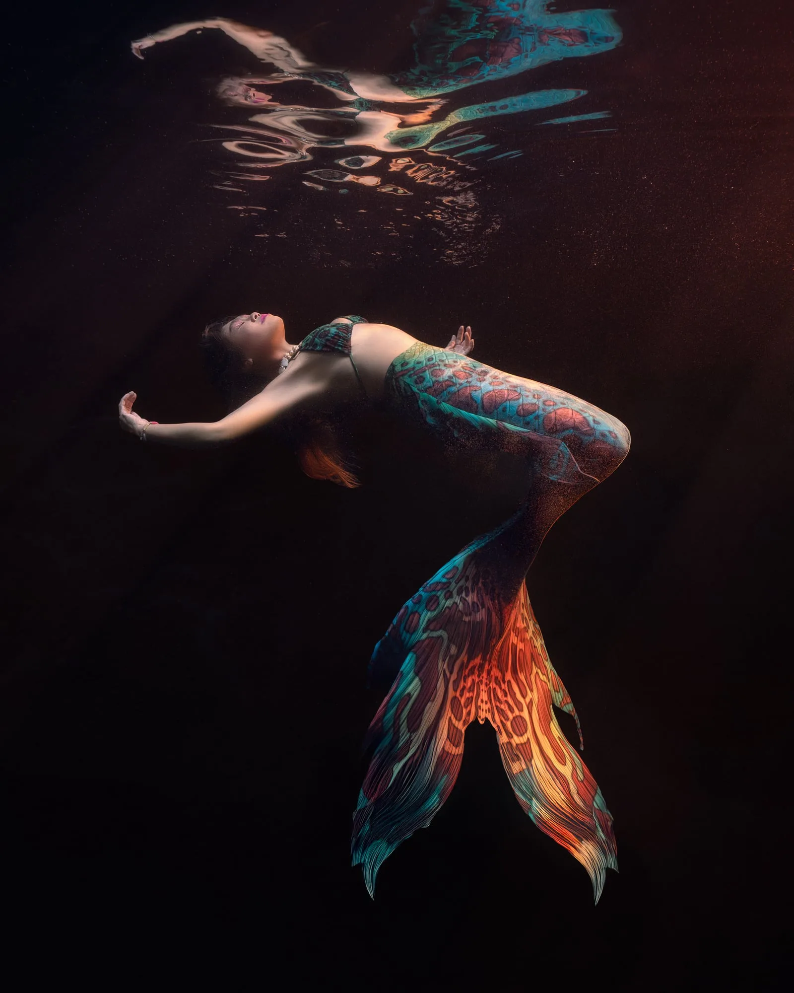 Mermaid Photography: step deliver