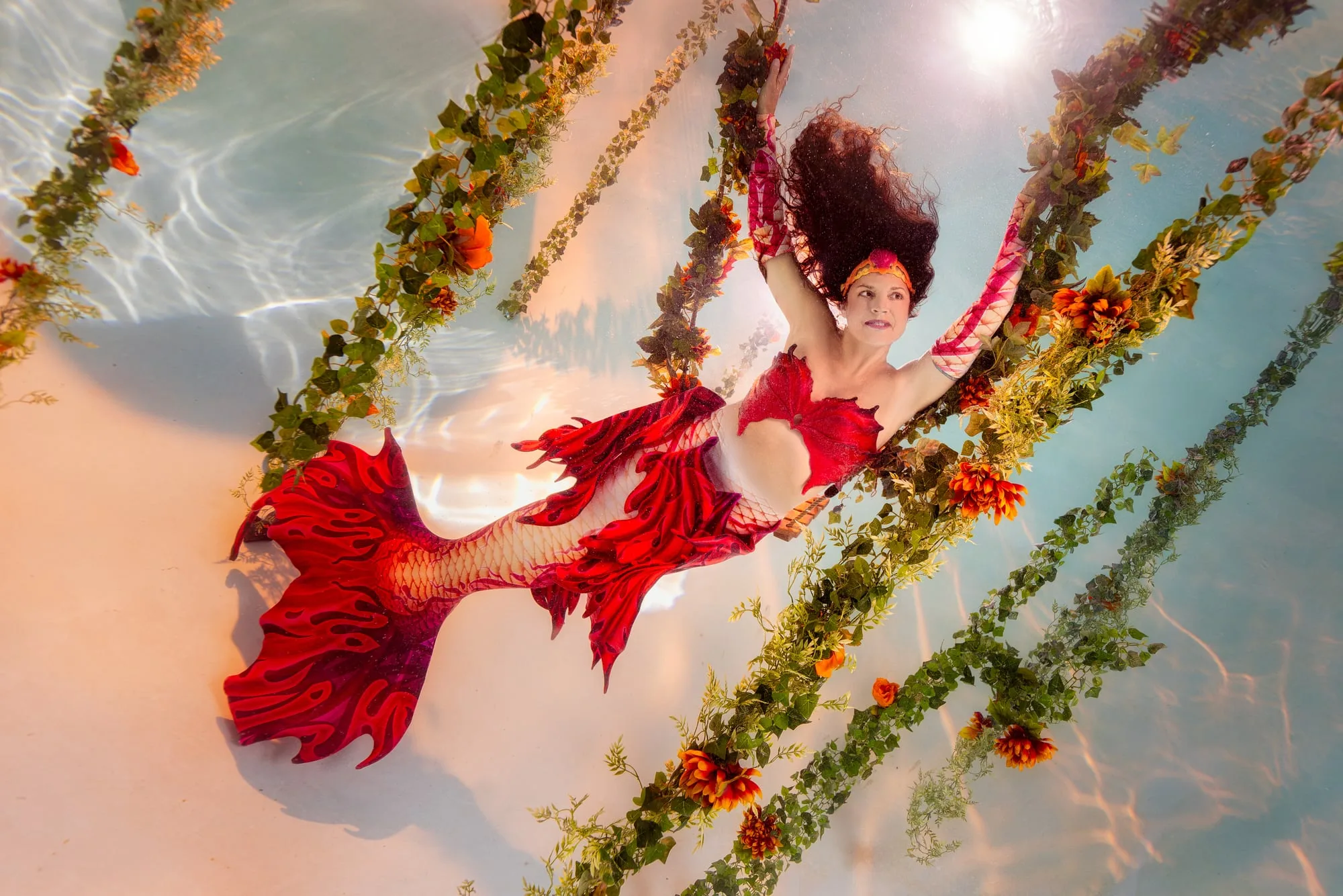Mermaid Photography: venue pool